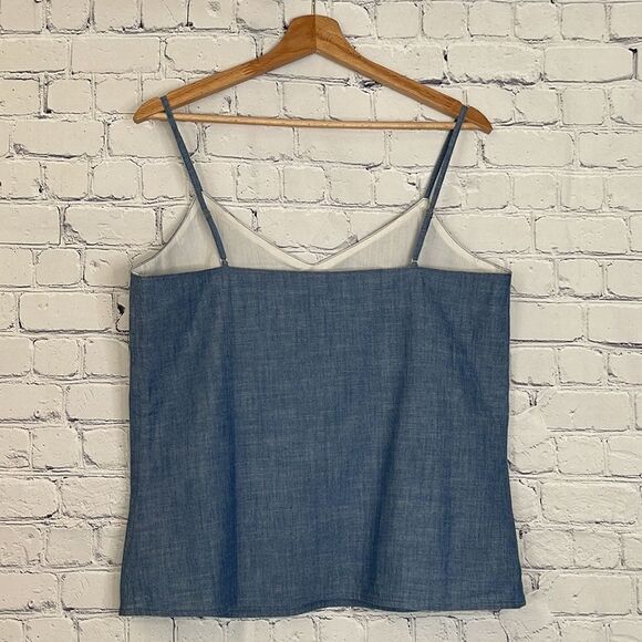 J.Crew Factory Chambray Cami - Picture 7 of 8
